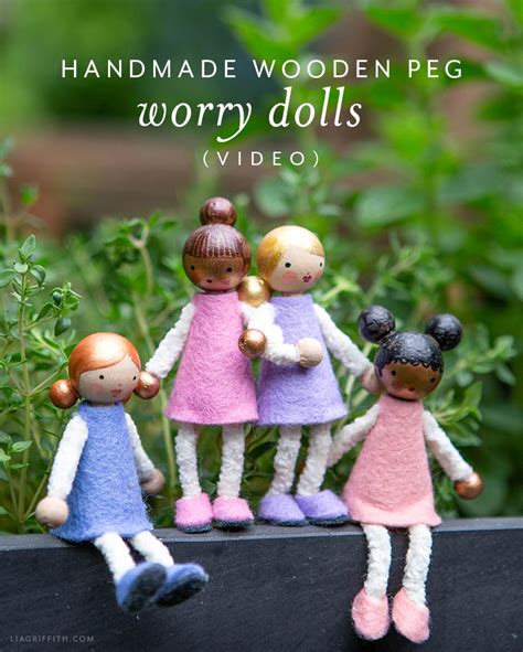 Free Craft Project Diy Worry Dolls Lia Griffith