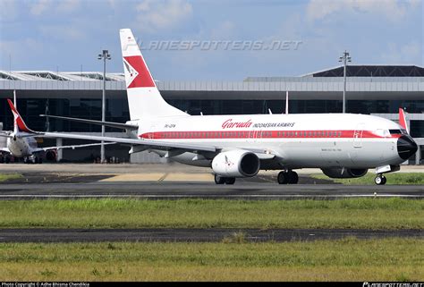 PK GFM Garuda Indonesia Boeing 737 8U3 WL Photo By Adhe Bhisma