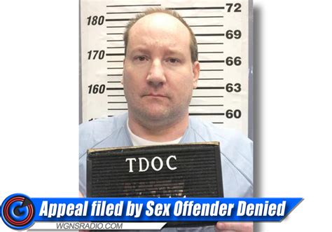 Appeal Filed By Convicted Sex Offender With Convictions In Rutherford