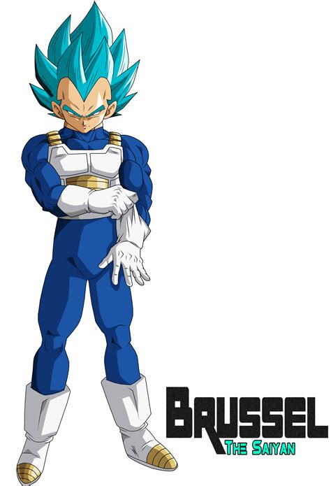 Vegeta Super Saiyan Blue By Brusselthesaiyan On Deviantart