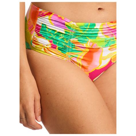 Seafolly Wonderland Gathered Front Retro Pant Bikini Bottom Damen