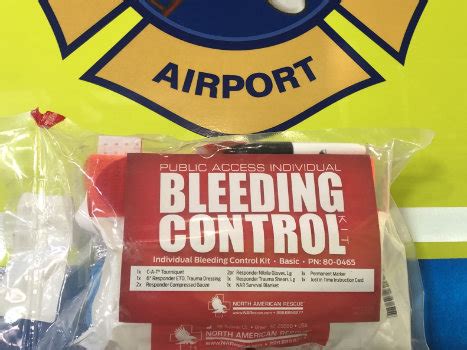 Cleveland Hopkins Airport Launches Stop The Bleed Jems Ems