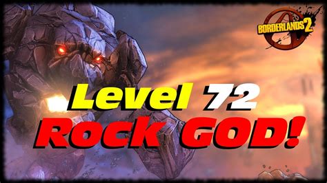 Borderlands Uvhm Level Rock God Golem Evolution Transformation