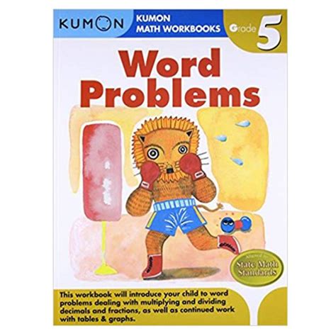 KUMON MATH WORKBOOK WORD PROBLEMS FOR GRADE 5 Lazada PH