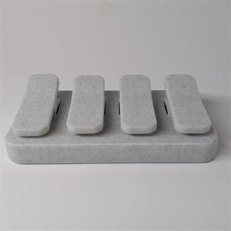 👌 Piano fidget clicker - Bistable Switch x4 Fidget Toy・ STL File for 3D