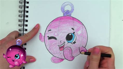 How To Draw Shopkins Season 7 Mia Mirror Ball Step By Step Easy Youtube