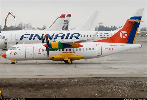 OY JRJ Danish Air Transport DAT ATR 42 320 Photo By Kai Benziulla