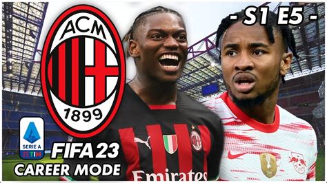 Champions League Drama Fifa Ac Milan Career Mode S E Youtube