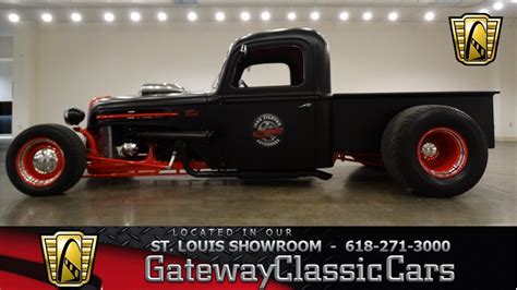 1947 Ford Hot Rod Pickup Gateway Classic Cars St Louis 6776 Youtube