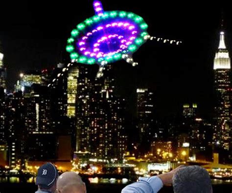 Illuminated Ufo Night Kite