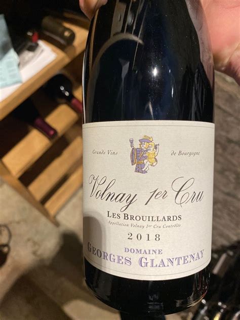 2018 Domaine Glantenay Volnay 1er Cru Les Brouillards France Burgundy