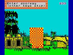 Screenshot Of Explorer Zx Spectrum Mobygames