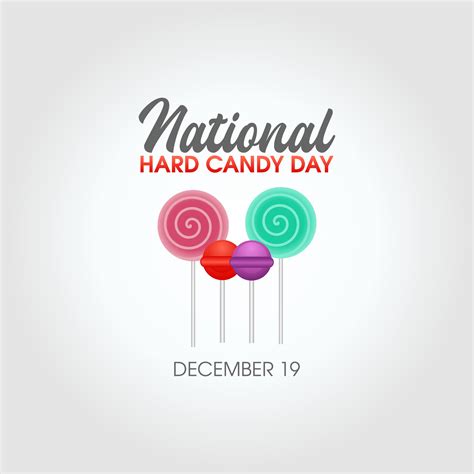 vector graphic of national hard candy day good for national hard candy ...