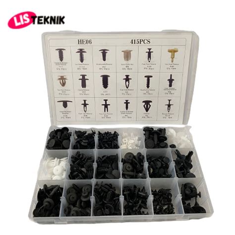 baut rivet mobil universal isi  baut klip plastik baut kancing