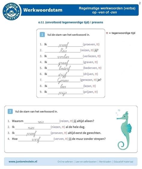 Persoonlijke En Bezittelijke Voornaamwoorden Oefening Grammatica