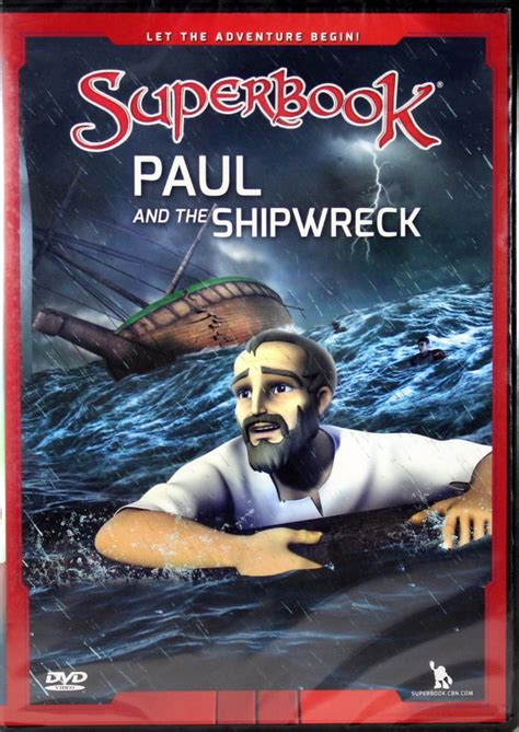 Superbook Season 2 Paul And The Shipwreck Dvd