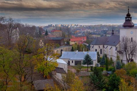 Będzin Poland 03 November 2019 Castle In Bedzin And Landscape From The