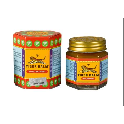 Tiger Balm Ointment White Plus Ointment 4G 10G 19G 30G Shopee