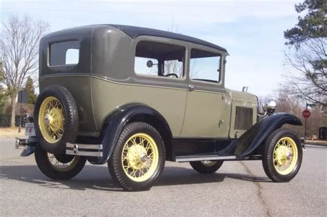 Frame Off Restored 1930 Ford Model A Tudor Sedan Great History Show