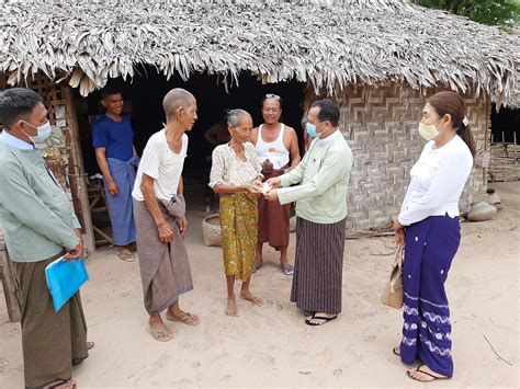 အရာတော်မြို့နယ်တွင် ပုံမှန်ဝင်ငွေမရှိသော အ‌ခြေခံလူတန်းစား အိမ်ထောင်စုမ