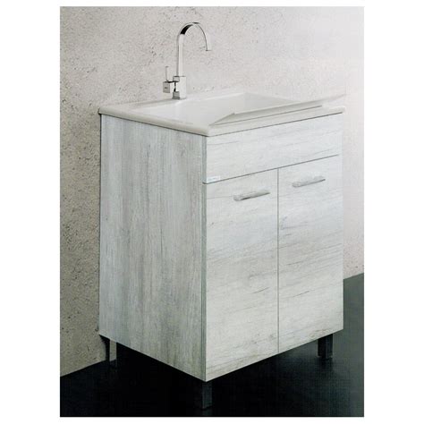 Elle Emme Ci Lavarredo Unika Lavabo Zeus Metacrilato Olmo Bianco