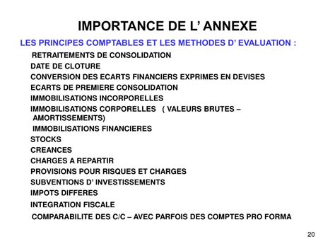 PPT LA CONSOLIDATION DES COMPTES SUITE VI PowerPoint Presentation