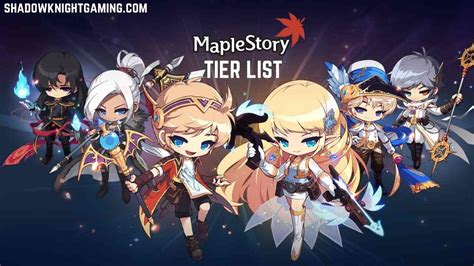 MapleStory Tier List August 2024 Best Characters List