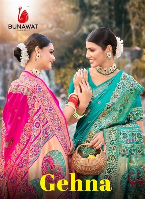 Shop Now Bunawat Gehna Paithani Silk Saree Collection At