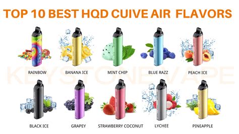 HQD Cuvie Air Vape Overview: Flavors, Price, and More