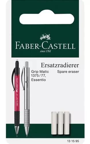 Goma de borrar Faber castell para lápiz mecánico Essentio Basic 131595