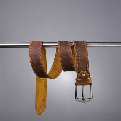 Chestnut Leather Belt – Reverb Universe