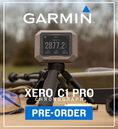 Pre Order Garmin Xero C Pro Chronograph Euro Optic