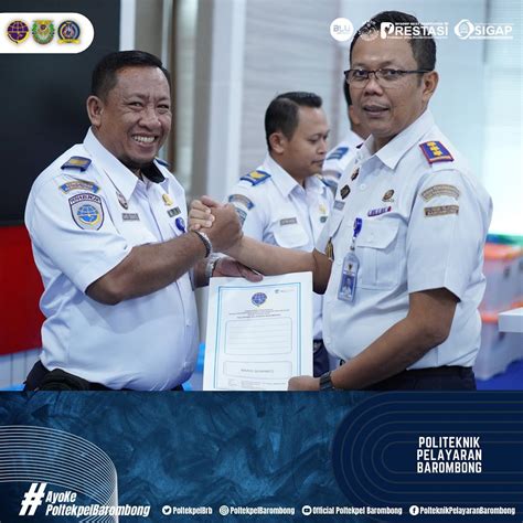 Direktur Politeknik Pelayaran Barombong Capt Mochammad Abduh M M Tr