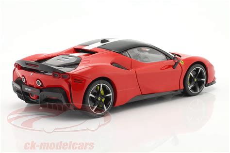 Bburago Ferrari Sf Stradale Assetto Fiorano Rosso Signature