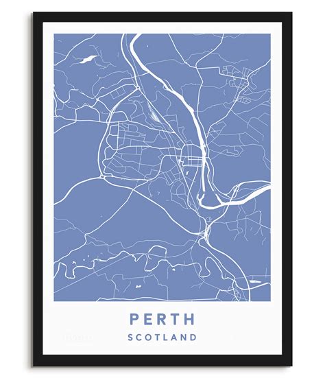 Perth, Scotland – Map – Plume