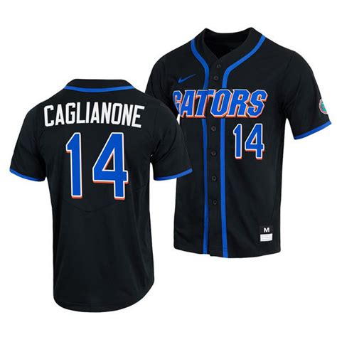 Mens Youth Florida Gators 14 Jac Caglianone Nike 2022 Black With Name