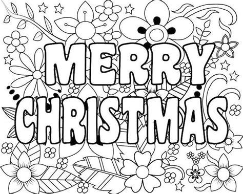 1001 Ideas For Christmas Coloring Pages For Kids