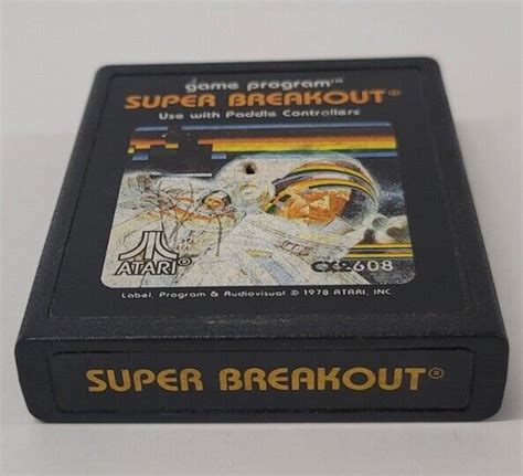 Super Breakout Atari 2600 80s Vintage Retro Video Game Classic EBay