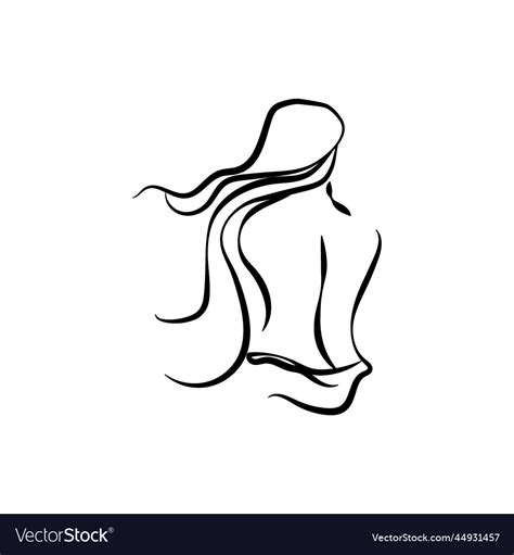 Naughty Girl Royalty Free Vector Image Vectorstock