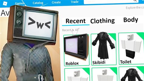 Making Skibidi Toilet Tv Woman A Roblox Account Youtube