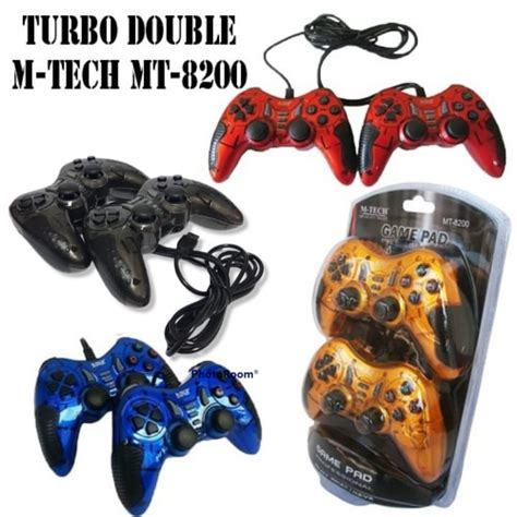 Jual Stick Gamepad Ps Pc Usb Double Controller Getar M Tech Mt