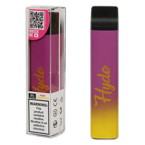 Hyde Edge Recharge Disposable Vape Device Pink Lemonade Single