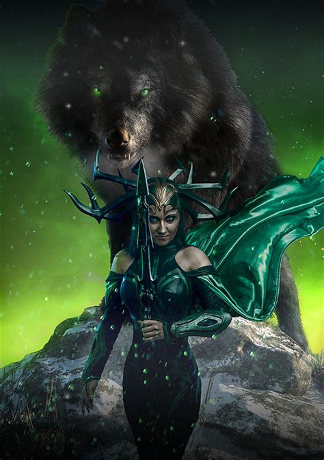 Hela by CodeRedArt on DeviantArt