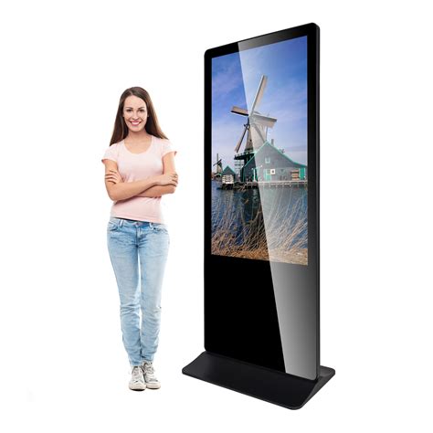 Digital Signage Display Floor Standing Display 55 Inch Screen MX FSDS55