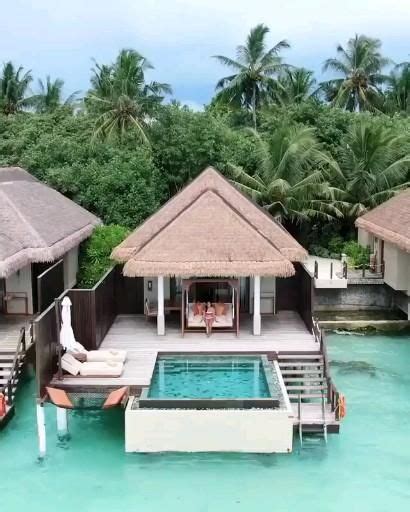 The Largest Overwater Bungalows In The World Come With Private Pools