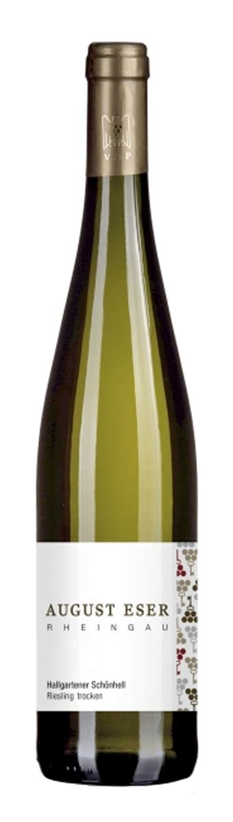 August Eser Hallgarten Schönhell Riesling Kabinett Trocken Vinmonopolet