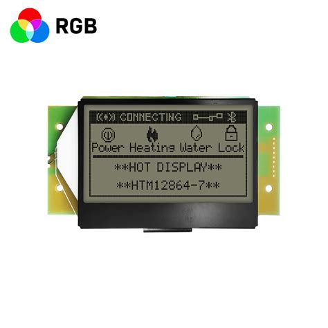 3 0 Inch RGB Red Green And Blue Graphic LCD Module 128x64 Graphic