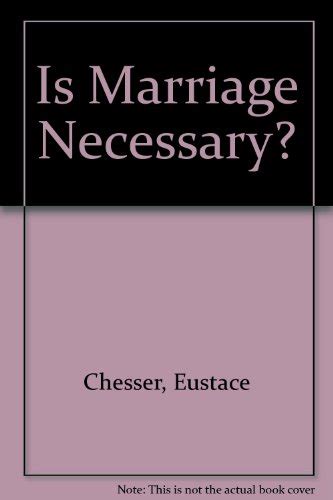 『is Marriage Necessary』｜感想・レビュー 読書メーター