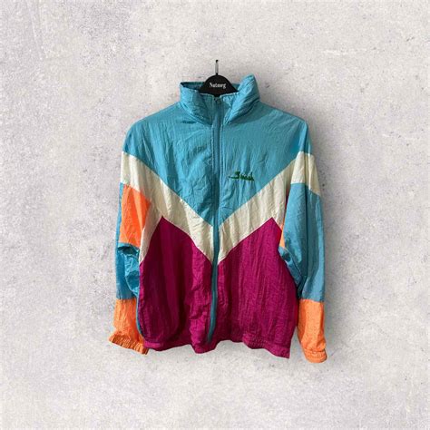 Vintage Retro Windbreaker Jacket Vintage Lemur