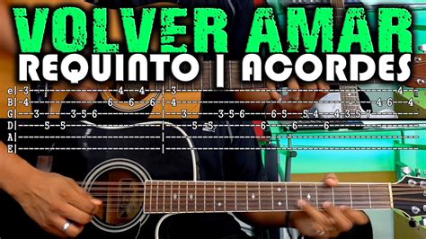 Tutorial volver amar Valetín Elizalde Calibre 50 Requinto